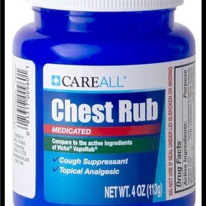 Blue Chest Rub for Men